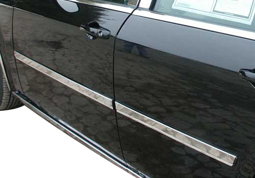 QAA Polished Stainless Body Side Molding 05-10 Chrysler 300 - Click Image to Close
